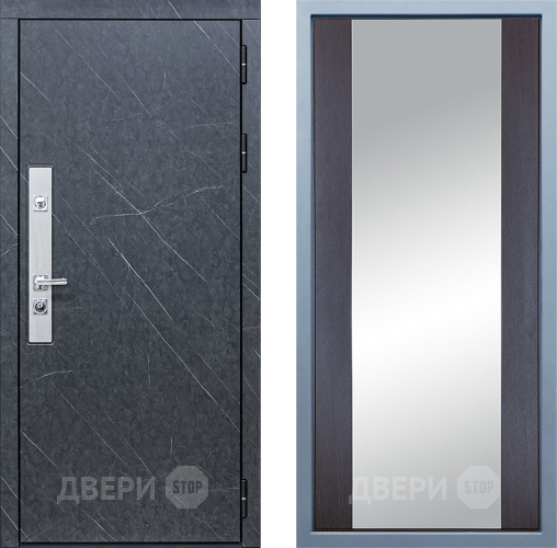 Входная металлическая Дверь Дива МХ-26 STR Д-15 Зеркало Венге в Наро-Фоминске
