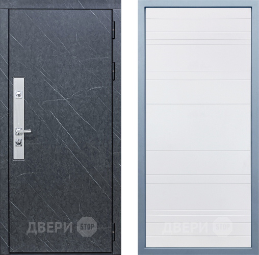 Входная металлическая Дверь Дива МХ-26 STR Д-5 Белый в Наро-Фоминске