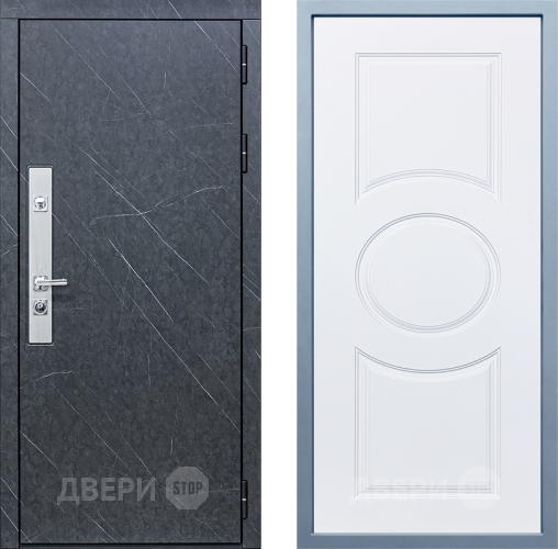 Входная металлическая Дверь Дива МХ-26 STR Д-8 Белый в Наро-Фоминске