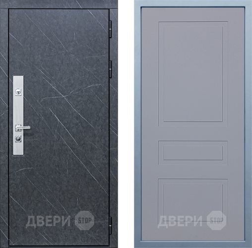 Входная металлическая Дверь Дива МХ-26 STR Н-13 Силк Маус в Наро-Фоминске