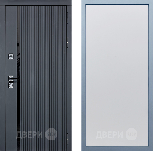 Входная металлическая Дверь Дива МХ-46 STR Н-1 Белый в Наро-Фоминске