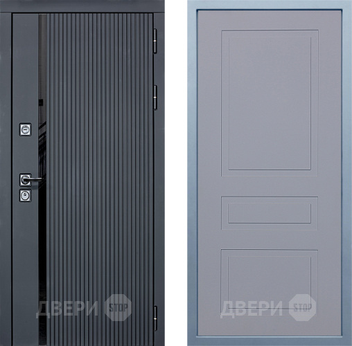 Входная металлическая Дверь Дива МХ-46 STR Н-13 Силк Маус в Наро-Фоминске