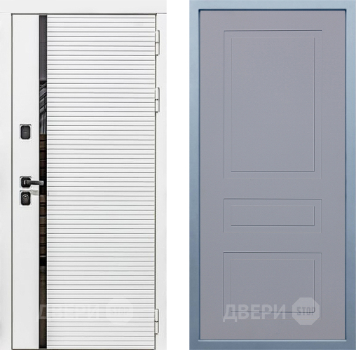 Дверь Дива МХ-45 Белая STR Н-13 Силк Маус в Наро-Фоминске