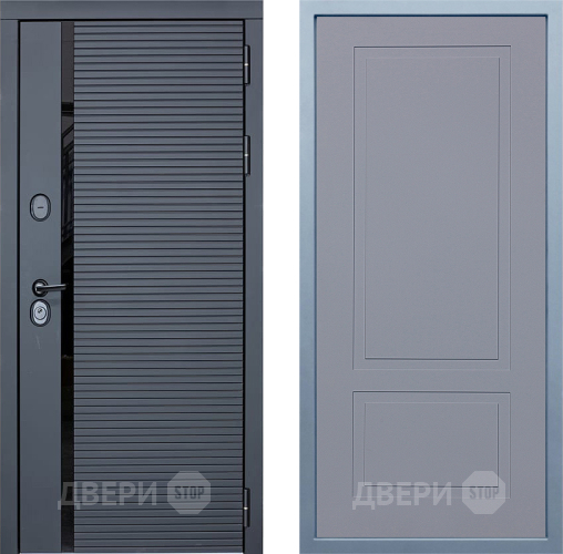 Входная металлическая Дверь Дива МХ-45 STR Н-7 Силк Маус в Наро-Фоминске