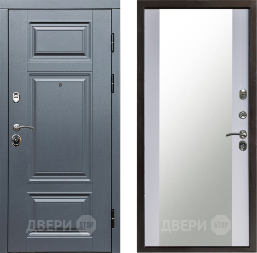 Дверь Престиж Премиум Зеркало Белый софт в Наро-Фоминске
