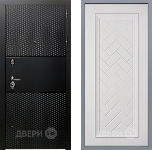 Дверь Заводские двери Тефлон Упра Белый софт в Наро-Фоминске