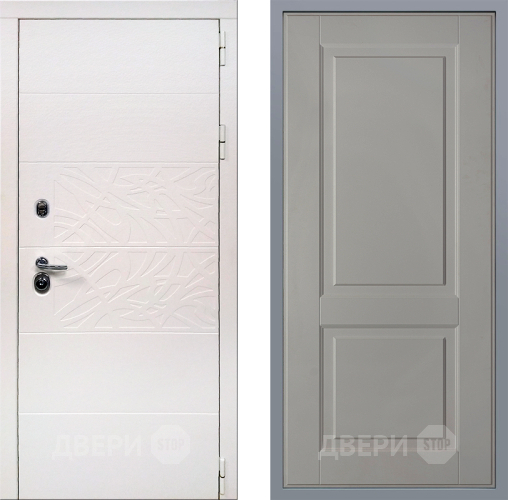 Дверь Заводские двери Дэко Вайт Доррен Грей софт в Наро-Фоминске
