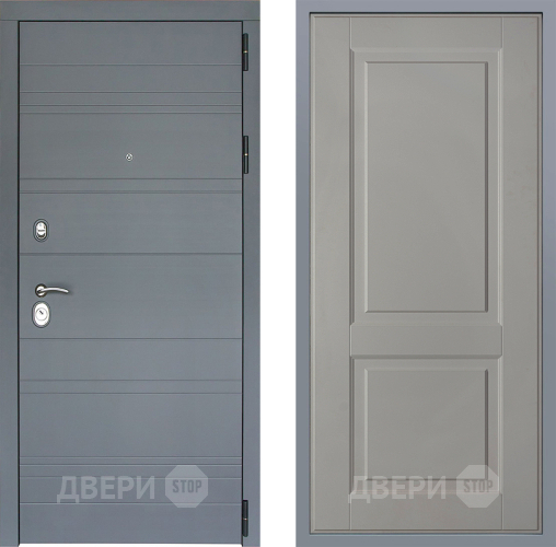 Дверь Заводские двери Лира Софт графит Доррен Грей софт в Наро-Фоминске