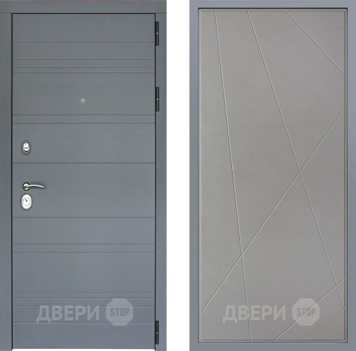 Дверь Заводские двери Лира Софт графит Флитта Грей софт в Наро-Фоминске