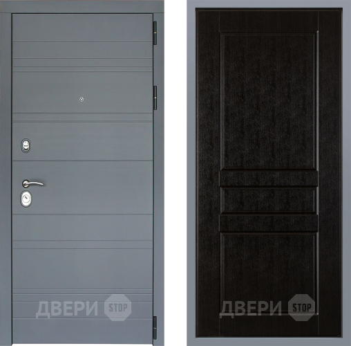 Дверь Заводские двери Лира Софт графит К-2 Венге в Наро-Фоминске