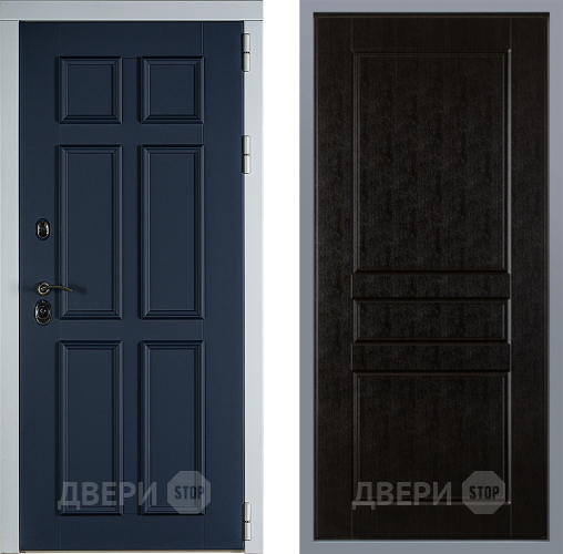 Дверь Заводские двери Стокгольм К-2 Венге в Наро-Фоминске