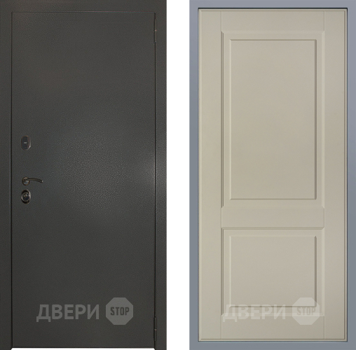 Дверь Заводские двери Эталон 3к антик серебро Доррен Шампань в Наро-Фоминске