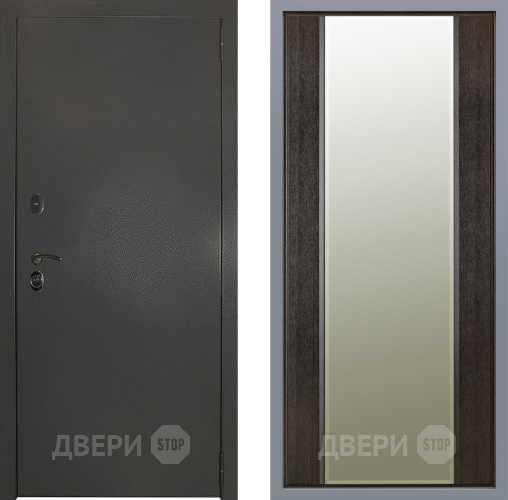 Дверь Заводские двери Эталон 3к антик серебро Зеркало Макси Венге в Наро-Фоминске
