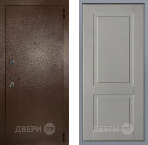 Дверь Заводские двери Эталон 3к антик медь Доррен Грей софт в Наро-Фоминске