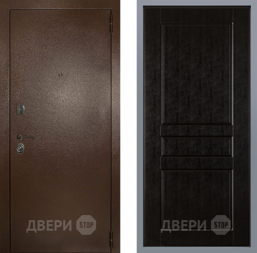 Дверь Заводские двери Эталон 3к антик медь К-2 Венге в Наро-Фоминске