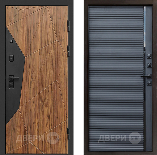 Входная металлическая Дверь Престиж Avangard Porte Черный кварц в Наро-Фоминске