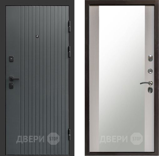 Дверь Престиж Tvist Grey Зеркало Лиственница белая в Наро-Фоминске