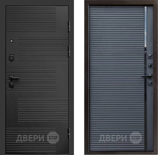 Входная металлическая Дверь Престиж Favorit Porte Черный кварц в Наро-Фоминске