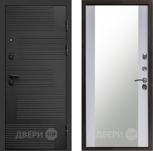 Дверь Престиж Favorit Зеркало Белый софт в Наро-Фоминске