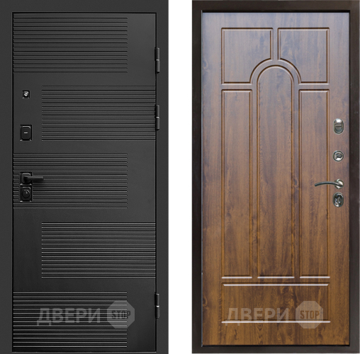 Входная металлическая Дверь Престиж Favorit Арка Дуб в Наро-Фоминске