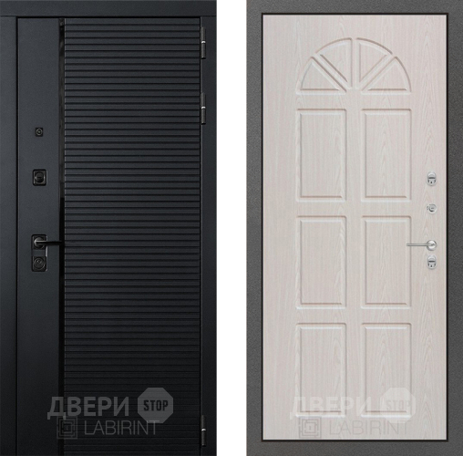 Входная металлическая Дверь Лабиринт (LABIRINT) Piano 15 VINORIT Алмон 25 в Наро-Фоминске