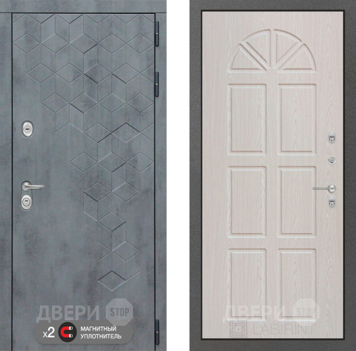Дверь Лабиринт (LABIRINT) Бетон 15 VINORIT Алмон 25 в Наро-Фоминске