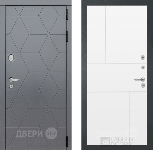 Дверь Лабиринт (LABIRINT) Cosmo 21 Белый софт в Наро-Фоминске