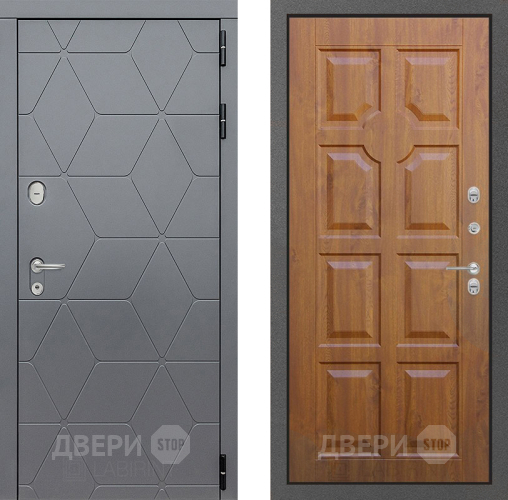 Входная металлическая Дверь Лабиринт (LABIRINT) Cosmo 17 Дуб золото в Наро-Фоминске