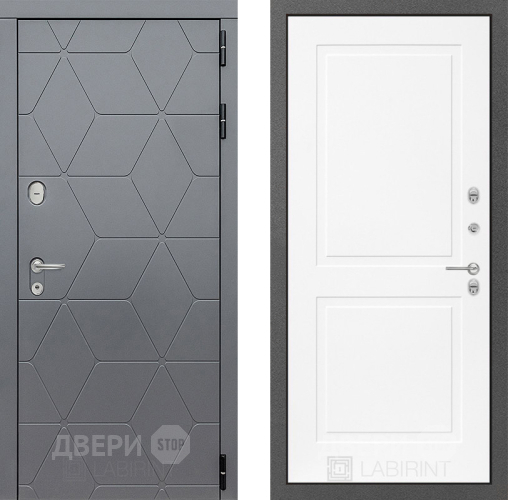 Дверь Лабиринт (LABIRINT) Cosmo 11 Белый софт в Наро-Фоминске