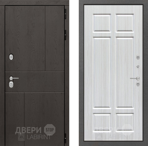 Входная металлическая Дверь Лабиринт (LABIRINT) Urban 08 Кристалл вуд в Наро-Фоминске