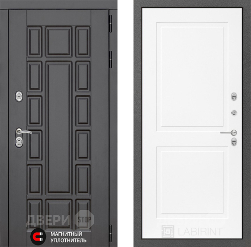 Дверь Лабиринт (LABIRINT) New York 11 Белый софт в Наро-Фоминске