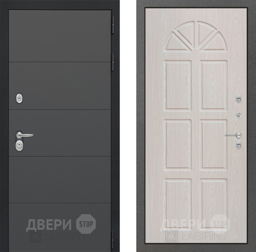 Входная металлическая Дверь Лабиринт (LABIRINT) Art 15 VINORIT Алмон 25 в Наро-Фоминске