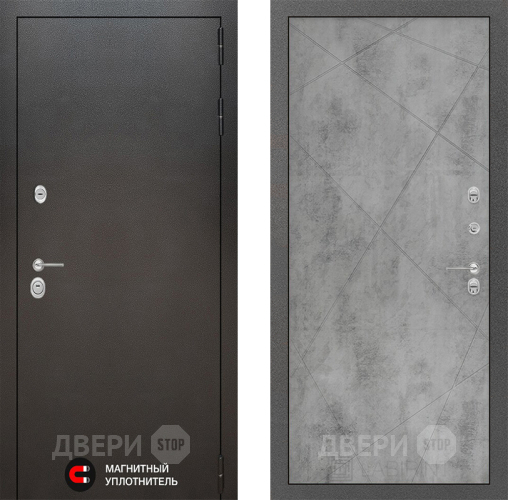 Входная металлическая Дверь Лабиринт (LABIRINT) Silver 24 Бетон светлый в Наро-Фоминске