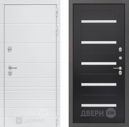 Входная металлическая Дверь Лабиринт (LABIRINT) Трендо 01 Венге в Наро-Фоминске