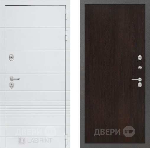Входная металлическая Дверь Лабиринт (LABIRINT) Трендо 05 Венге в Наро-Фоминске