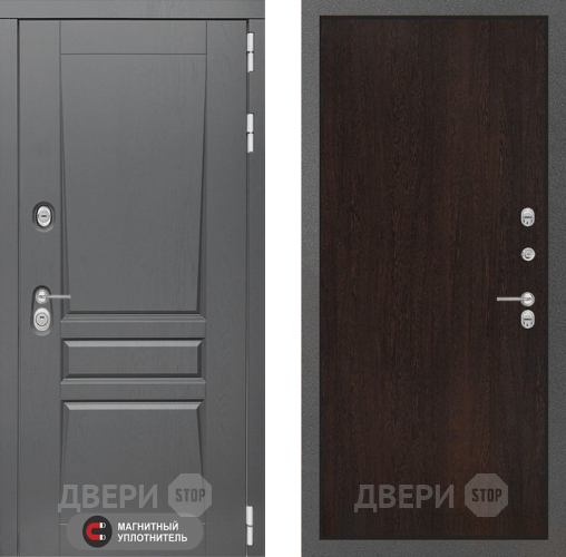 Входная металлическая Дверь Лабиринт (LABIRINT) Платинум 05 Венге в Наро-Фоминске