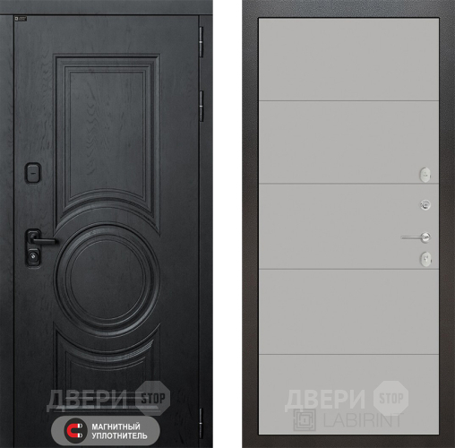 Дверь Лабиринт (LABIRINT) Гранд 13 Грей софт в Наро-Фоминске