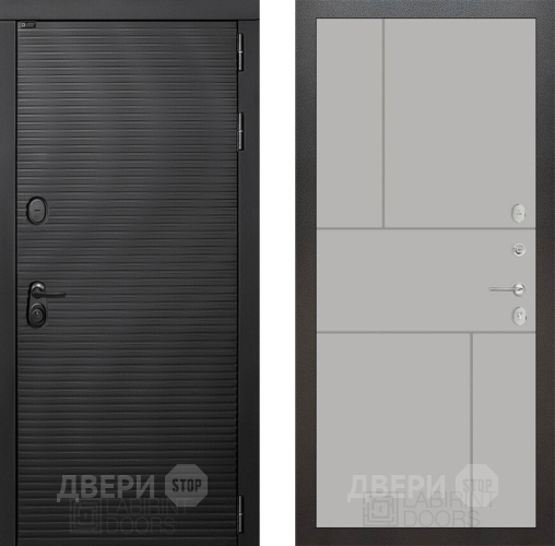 Входная металлическая Дверь Лабиринт (LABIRINT) Вулкано 21 Грей софт в Наро-Фоминске