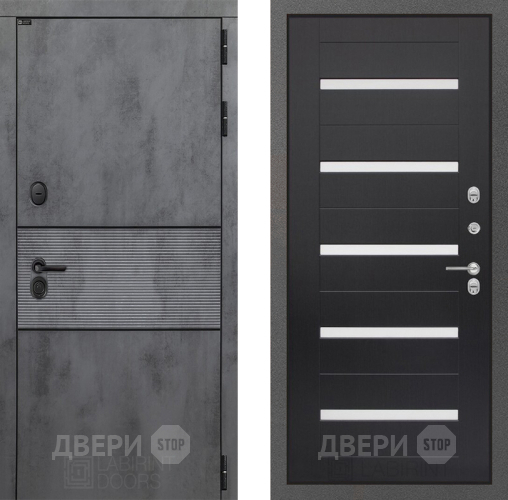 Входная металлическая Дверь Лабиринт (LABIRINT) Инфинити 01 Венге в Наро-Фоминске