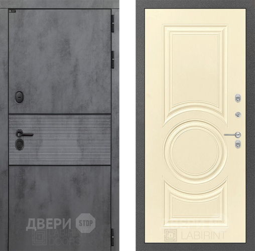 Входная металлическая Дверь Лабиринт (LABIRINT) Инфинити 23 Шампань в Наро-Фоминске