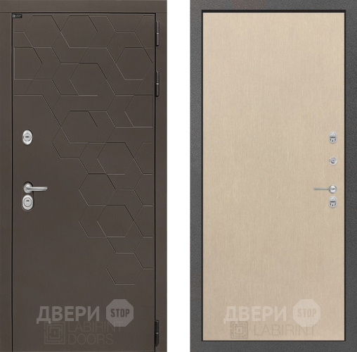 Входная металлическая Дверь Лабиринт (LABIRINT) Смоки 05 Венге светлый в Наро-Фоминске