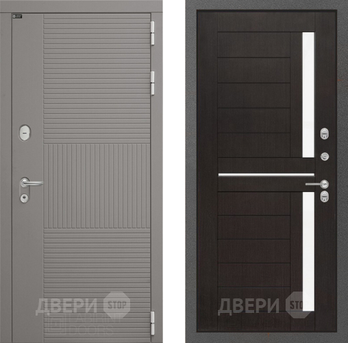 Входная металлическая Дверь Лабиринт (LABIRINT) Формо 02 Венге в Наро-Фоминске