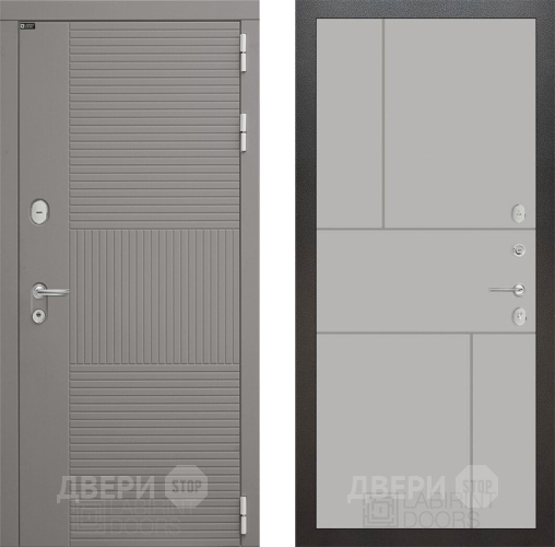 Входная металлическая Дверь Лабиринт (LABIRINT) Формо 21 Грей софт в Наро-Фоминске