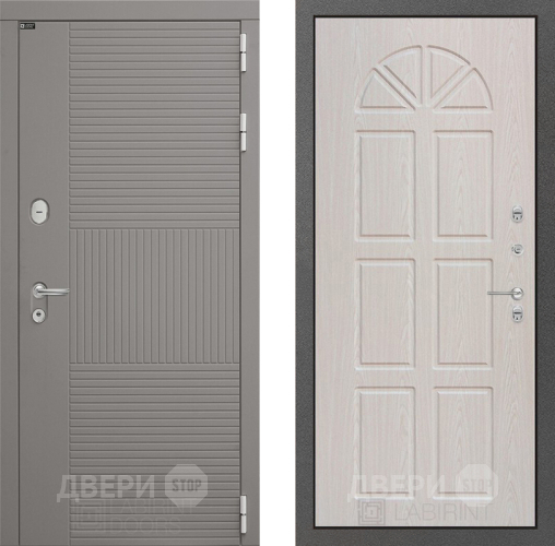 Входная металлическая Дверь Лабиринт (LABIRINT) Формо 15 VINORIT Алмон 25 в Наро-Фоминске