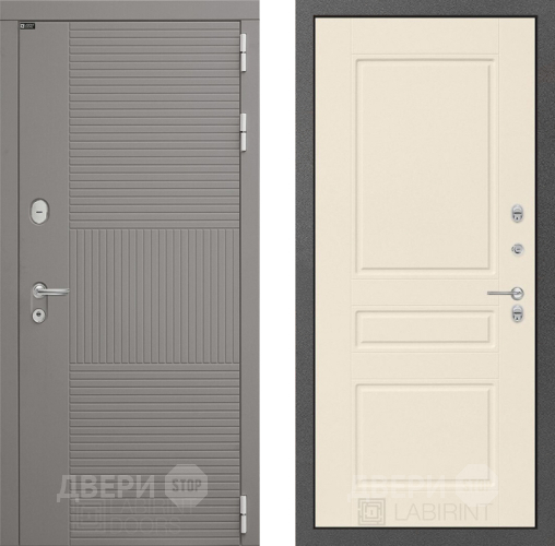 Дверь Лабиринт (LABIRINT) Формо 03 Крем софт в Наро-Фоминске