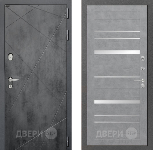Дверь Лабиринт (LABIRINT) Лофт 20 Бетон светлый в Наро-Фоминске