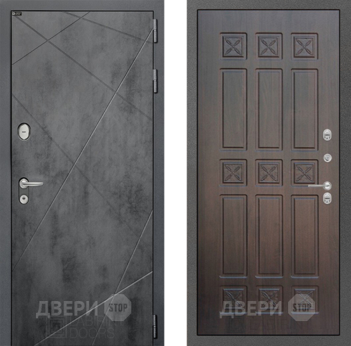 Входная металлическая Дверь Лабиринт (LABIRINT) Лофт 16 VINORIT Алмон 28 в Наро-Фоминске