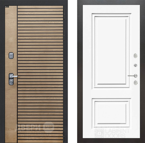 Дверь Лабиринт (LABIRINT) Ritm 26 Белый (RAL-9003) в Наро-Фоминске