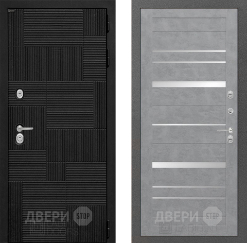 Входная металлическая Дверь Лабиринт (LABIRINT) Pazl 20 Бетон светлый в Наро-Фоминске
