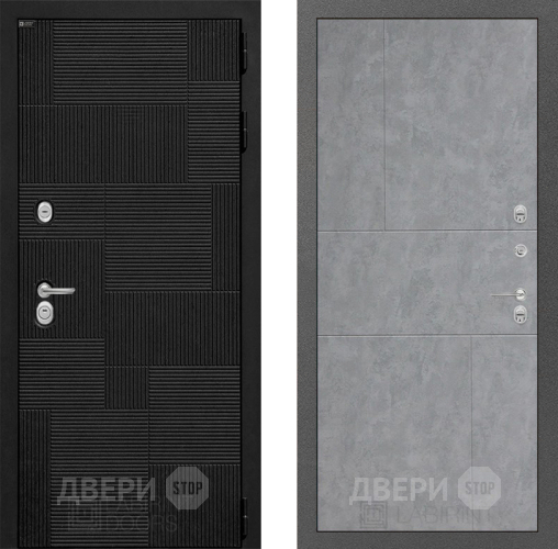 Входная металлическая Дверь Лабиринт (LABIRINT) Pazl 21 Бетон светлый в Наро-Фоминске
